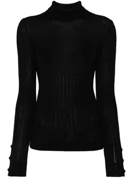 Moncler джемпер Dolcevita, черный