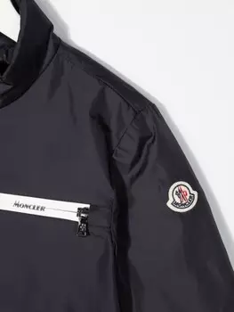 Moncler Enfant бомбер Demetrio, синий