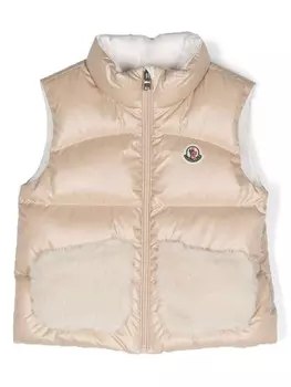 Moncler Enfant да здравствует жилет!, нейтральный цвет