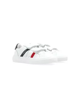 Moncler Enfant кроссовки Petit Monaco, белый