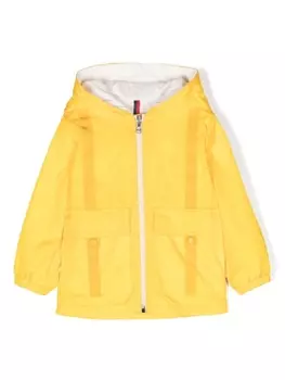 Moncler Enfant куртка Hisaki с капюшоном, желтый