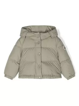 Moncler Enfant куртка Laurie, зеленый