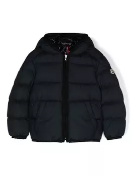 Moncler Enfant куртка матовая, синий