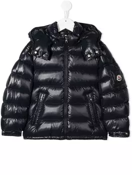 Moncler Enfant куртка-пуховик, синий