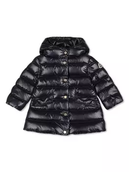Moncler Enfant куртка с капюшоном, синий
