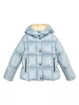 Moncler Enfant куртка с пуховым наполнителем, синий