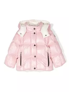 Moncler Enfant куртка-стеганая Parana, розовый