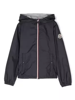 Moncler Enfant непромокаемая куртка New Urville, синий