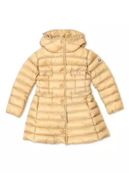 Moncler Enfant пальто хирма, нейтральный цвет