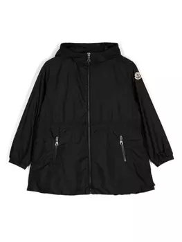 Moncler Enfant парка Wete, черный
