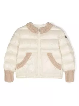 Moncler Enfant пуховик Arcelot, белый