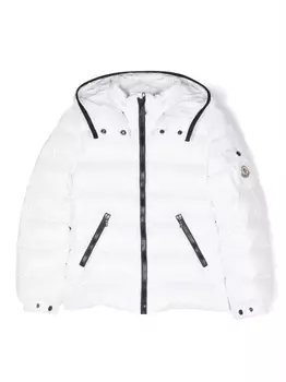 Moncler Enfant пуховик Bady на молнии, белый