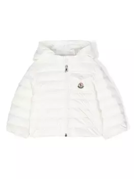 Moncler Enfant пуховик Baigal, белый