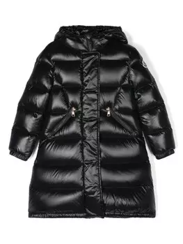 Moncler Enfant пуховик Bellevue, черный
