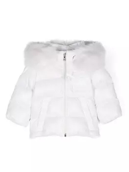 Moncler Enfant пуховик K2F, белый