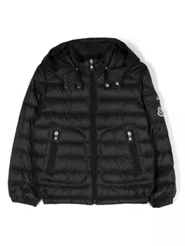 Moncler Enfant пуховик Lauros, черный