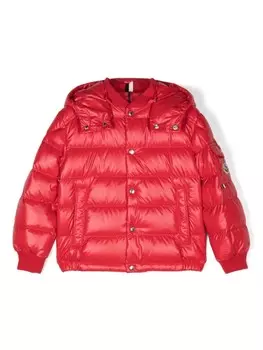 Moncler Enfant пуховик Manaem, красный
