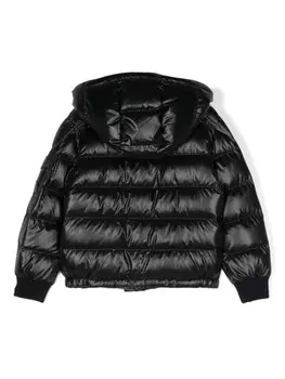 Moncler Enfant пуховик Manaem со съемным капюшоном, синий