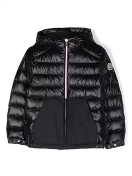 Moncler Enfant пуховик Masserau, синий
