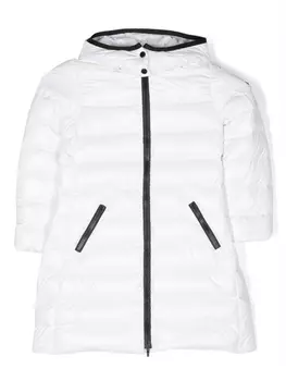 Moncler Enfant пуховик Moka, белый