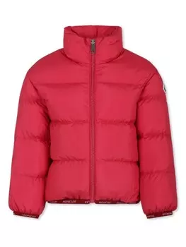 Moncler Enfant стеганая куртка Abbadia, красный