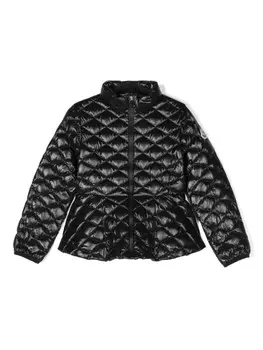 Moncler Enfant стеганая куртка Barive, черный