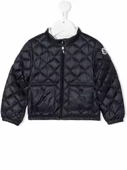 Moncler Enfant стеганая куртка Binic, синий