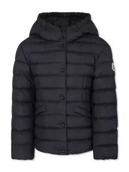 Moncler Enfant стеганая куртка-пуховик Egisto, черный