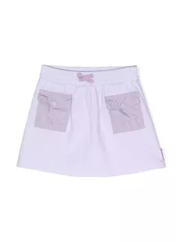 Moncler Enfant юбка с эластичным поясом, фиолетовый