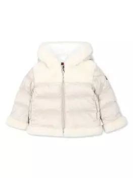 Moncler Enfant утепленная куртка Dofi, нейтральный цвет