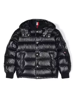 Moncler Enfant утепленная куртка Manaem, синий