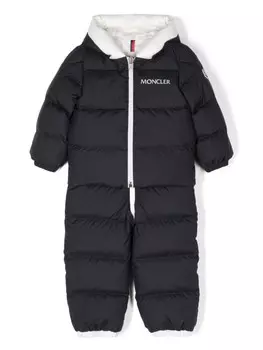 Moncler Enfant утепленный зимний комбинезон Xola, синий