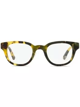 Moncler Eyewear очки ML5157D в прямоугольной оправе, коричневый
