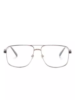 Moncler Eyewear очки ML5178 в квадратной оправе, коричневый