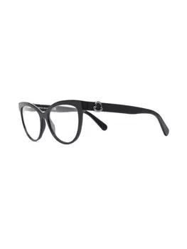 Moncler Eyewear очки в круглой оправе, черный