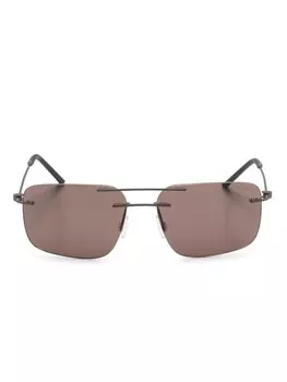 Moncler Eyewear солнцезащитные очки Doppler, серый