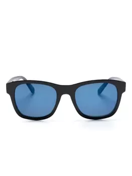 Moncler Eyewear солнцезащитные очки с логотипом, синий