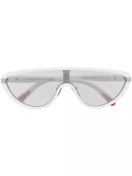 Moncler Eyewear солнцезащитные очки Vitesse, белый