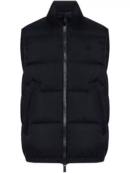 Moncler fedare жилет, черный