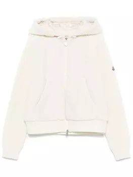 Moncler флисовая куртка, нейтральный цвет