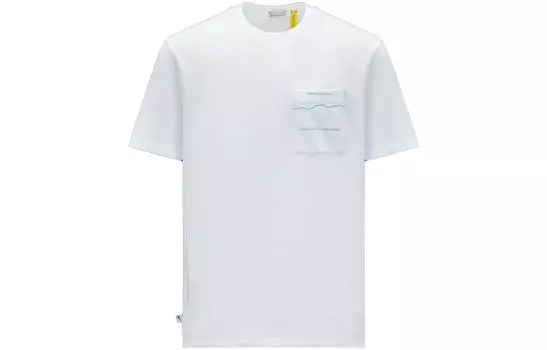 Moncler Футболка Fragment Design X унисекс белые