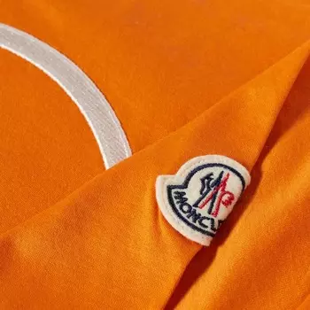Moncler Футболка с большим логотипом
