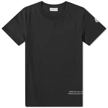 Moncler Футболка с коротким рукавом, черный