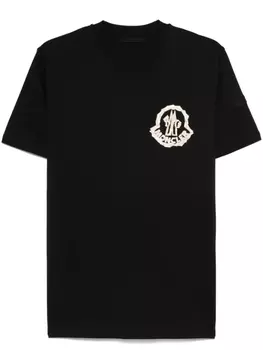 Moncler футболка с короткими рукавами, черный