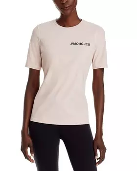 Moncler Футболка с короткими рукавами, розовый
