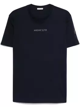 Moncler футболка с короткими рукавами, синий