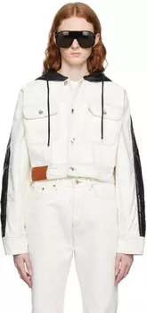 Moncler Genius Бело-черная куртка Moncler x Alicia Keys