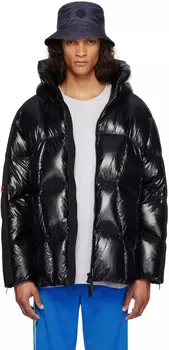 Moncler Genius Moncler x adidas Originals Черный пуховик Beiser