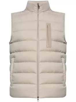 Moncler giaf жилет, нейтральный цвет