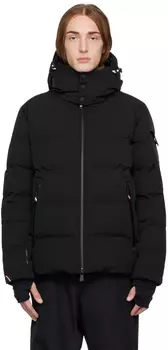 Moncler Grenoble Черный Пуховик Montgetech